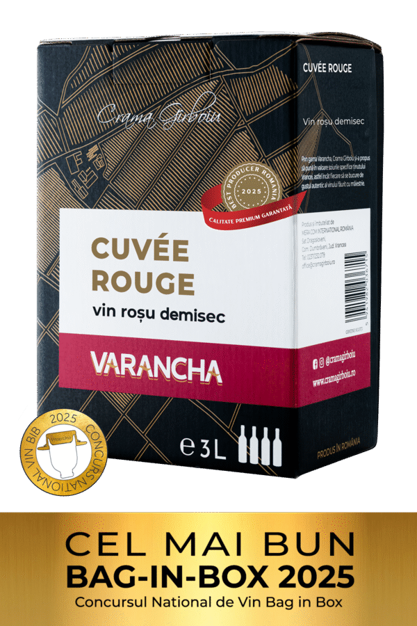 Varancha Cuvee Rouge Bag in box 3L - Vin roșu demisec