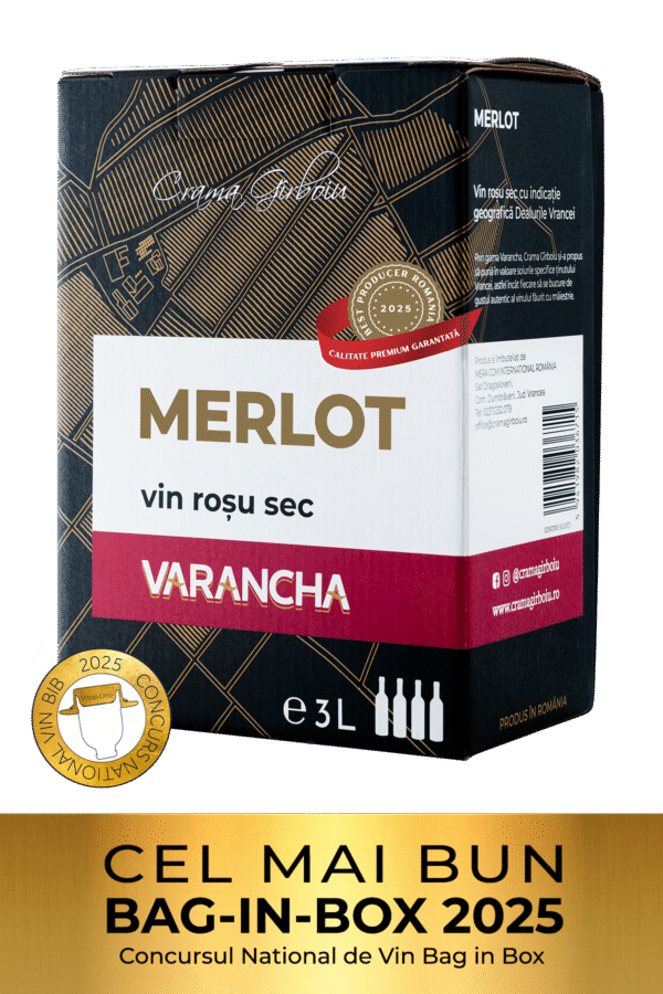 Varancha Merlot Bag in box 3L  - Vin roșu sec