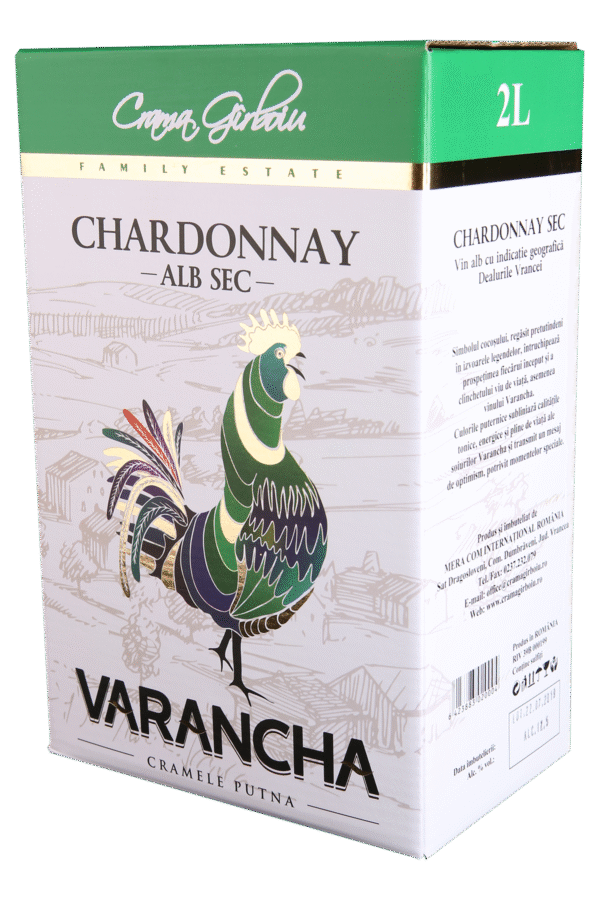 Varancha Chardonnay Bag in box 2L - Vin alb sec