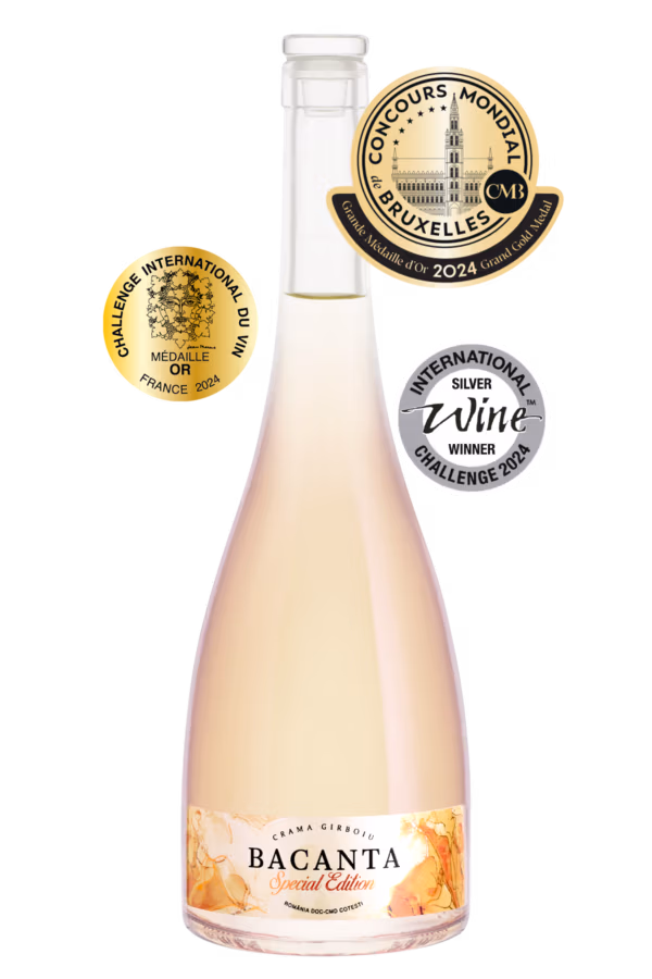 Bacanta Traminer Roz Special Edition – Vin rose sec