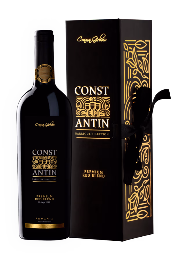 Constantin + Cutie Premium - Vin roșu sec