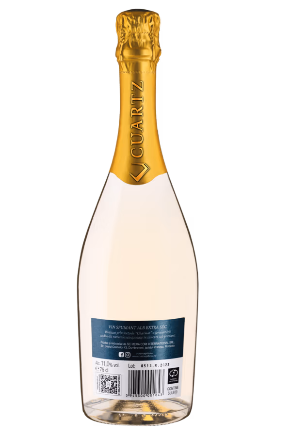 Cuartz Alb - Vin spumant Extrasec - imagine 2