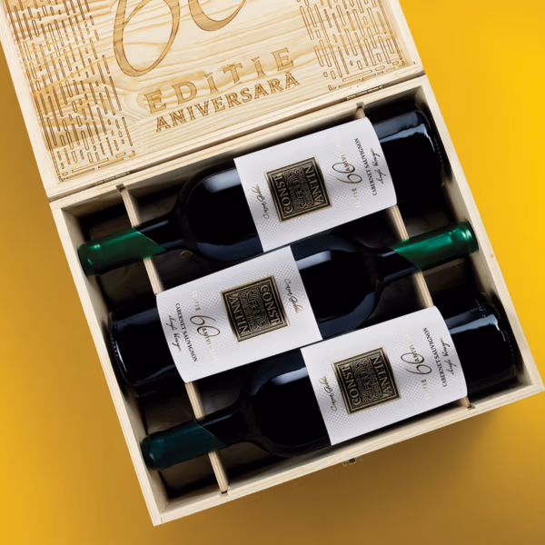Constantin 60 Cabernet Sauvignon Cutie 6 sticle - Vin roșu sec - imagine 3