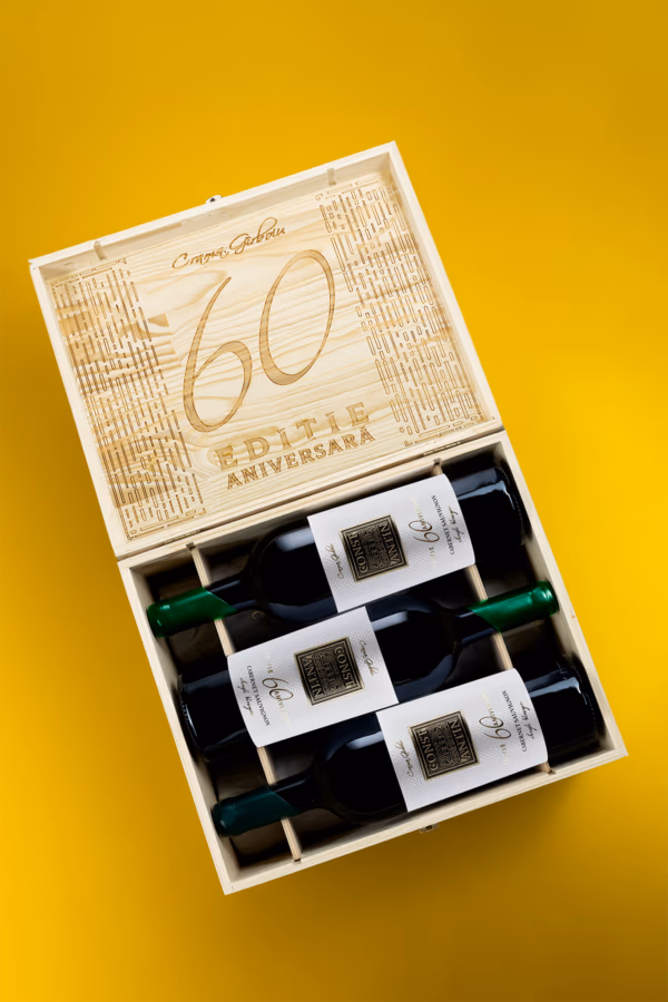 Constantin 60 Cabernet Sauvignon Cutie 6 sticle - Vin roșu sec