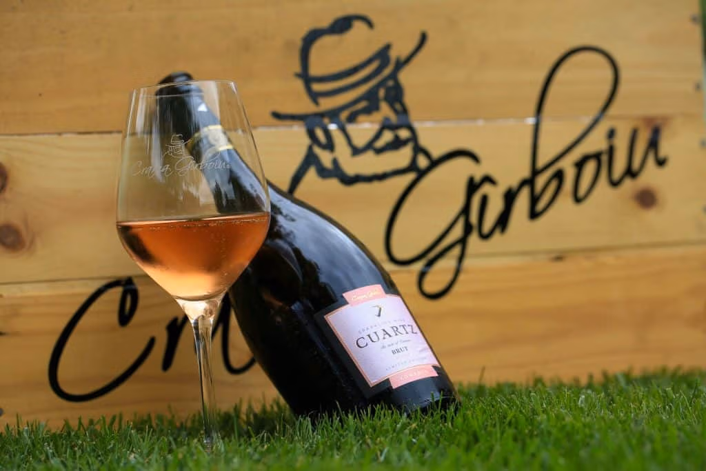 vin spumant roze