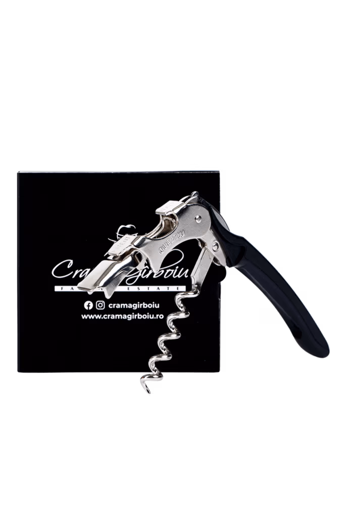 Tirbuson Vin  - Va oferim acest Tirbuson Vin negru marca Murano