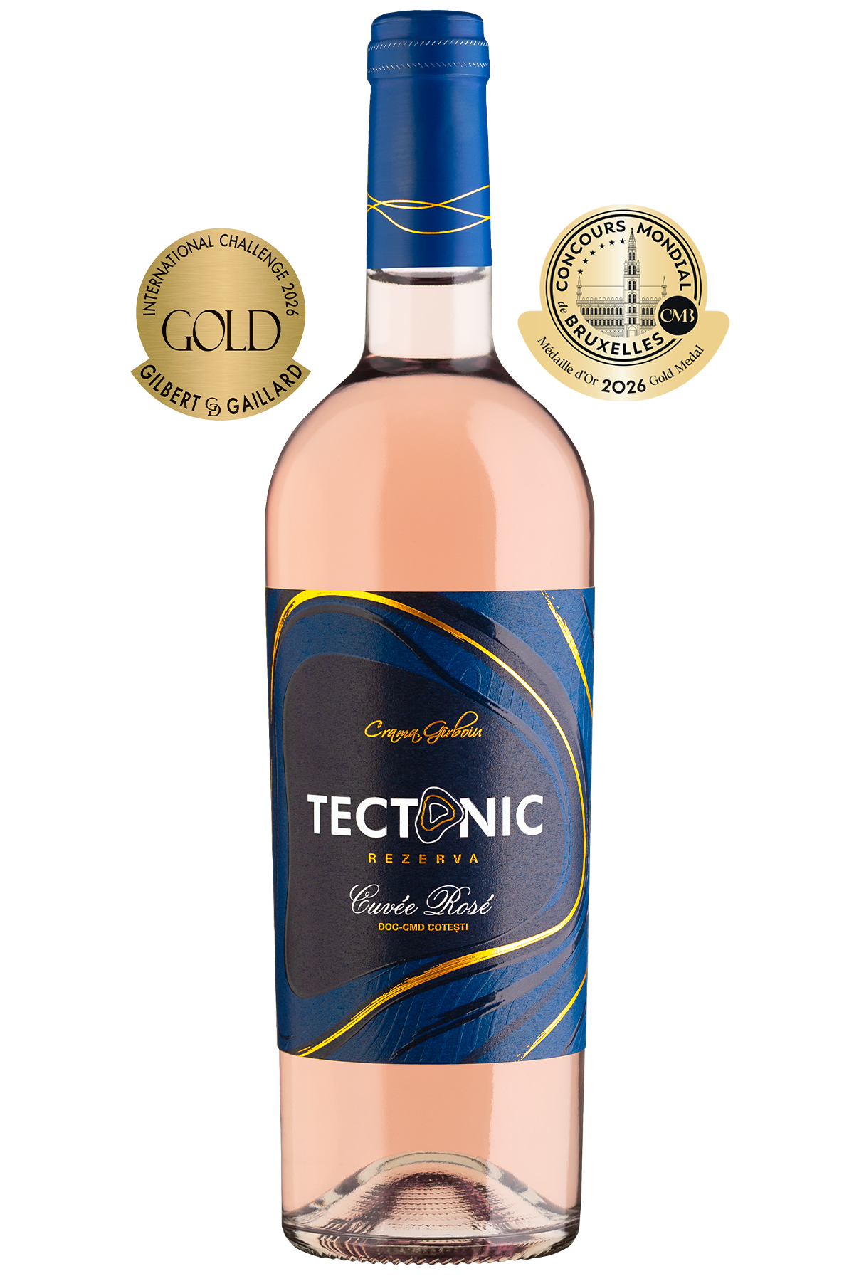 置物 karaMOVEAGIN Tectonic Rezerva Cuvee Rosé - Vin rosé sec