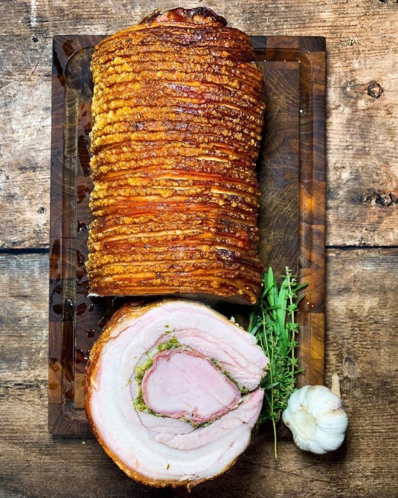 porchetta de porc
