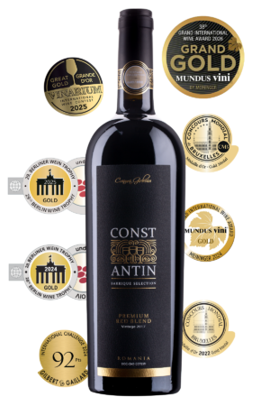 Vinoteca Constantin Premium Red Blend 2017 – vin roșu premium, ediție limitată