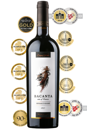 Vinoteca Bacanta Fetească Neagră 2017 - Vin roșu sec