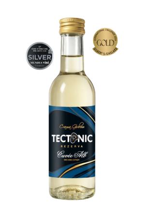 Mini Tectonic Rezerva Cuvee Alb - Vin alb sec 0,187L