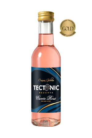 Mini Tectonic Rezerva Cuvee Rosé – Vin rosé sec 0,187 L