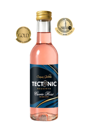 Mini Tectonic Rezerva Cuvee Rosé – Vin rosé sec 0,187 L