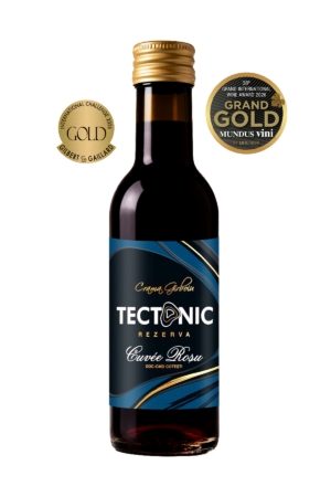 Mini Tectonic Rezerva Cuvee Roșu - Vin roșu sec 0.187L