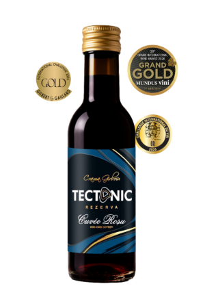 Mini Tectonic Rezerva Cuvee Roșu - Vin roșu sec 0.187L