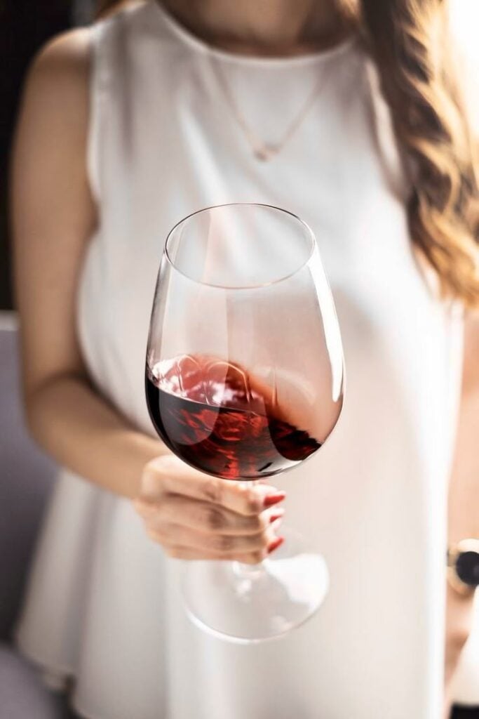 pahar de vin roșu Cabernet Sauvignon